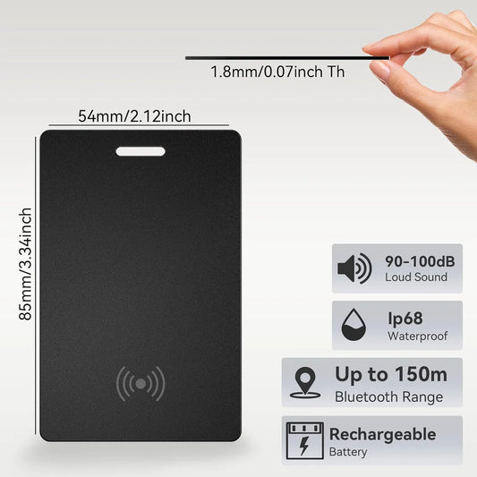 Card Anti-loss Alarm Device Bags-Wallet-Kids-Pets