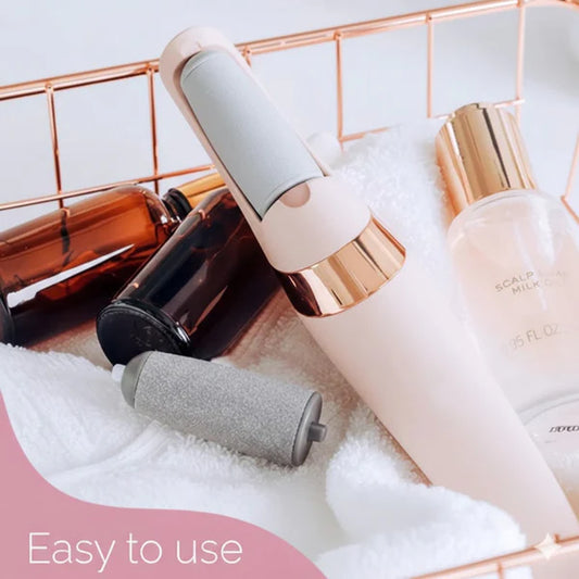 Electric Pedicure Foot File Callus Remover (مبرد قدم كهربائي لإزالة الجلد الميت والكالو)